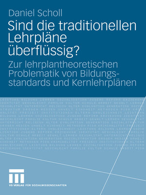 cover image of Sind die traditionellen Lehrpläne überflüssig?